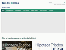 Tablet Screenshot of hipotecatriodos.com